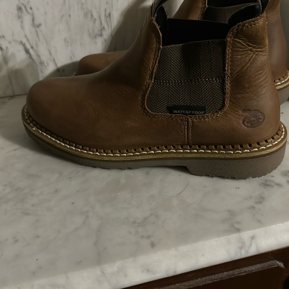 Georgia Boot Brown Ankle Boots